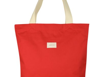 Torba | kolor czerwony | z zamkiem